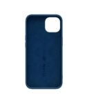 CROMO - Cover in morbido TPU con finitura soft touch colore blu compatibile con Apple iPhone 14
