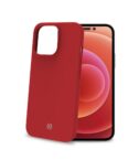 CROMO - Cover in morbido TPU con finitura soft touch colore rosso compatibile con Apple iPhone 14 Pro