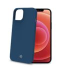 CROMO - Cover in morbido TPU con finitura soft touch colore blu compatibile con Apple iPhone 14 Plus