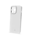 SPACE - Cover morbida super sottile in TPU colore bianco compatibile con Apple iPhone 14 Pro