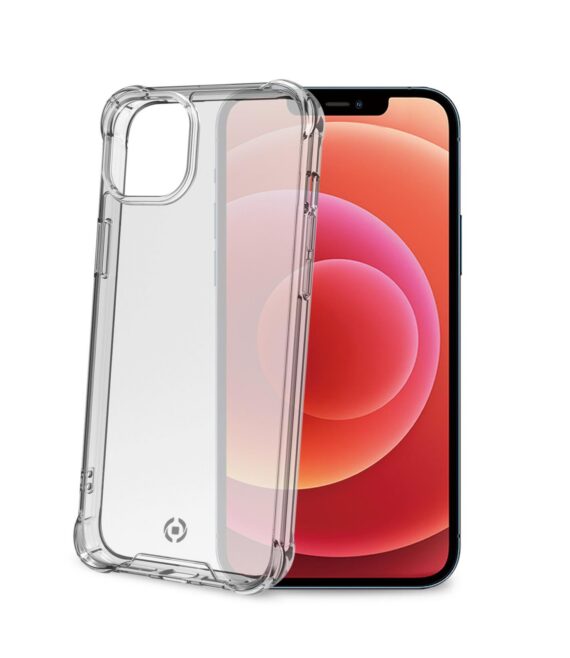 ARMOR - Cover rigida trasparente con bordi corrazzati e angoli rinforzati compatibile con Apple iPhone 14 Plus