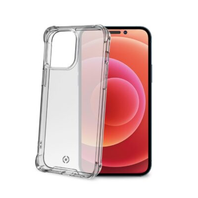 ARMOR - Cover rigida trasparente con bordi corrazzati e angoli rinforzati compatibile con Apple iPhone 14 Pro Max