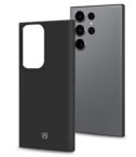 CROMO - Cover in morbido TPU con finitura soft touch colore nero compatibile con Samsung Galaxy S23 Ultra 5G/ Galaxy S23 Ultra 5G Enterprise Edition