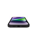 CROMO - Cover in morbido TPU con finitura soft touch colore nero compatibile con Apple iPhone 15 Plus [IPHONE 15 CASES]