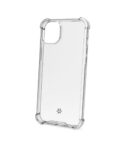 ARMOR - Cover rigida trasparente con bordi corrazzati e angoli rinforzati compatibile con Apple iPhone 15