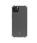 ARMOR - Cover rigida trasparente con bordi corrazzati e angoli rinforzati compatibile con Apple iPhone 15