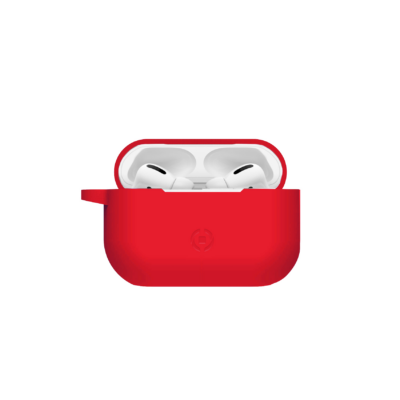 AIRCASE - Custodia in silicone morbido compatibile con Airpods Pro