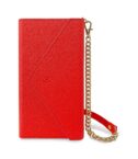 ATHENA - Pochette universale a portafoglio effetto safiano con chiusura magnetica compatibile con smartphone fino a 6.9"