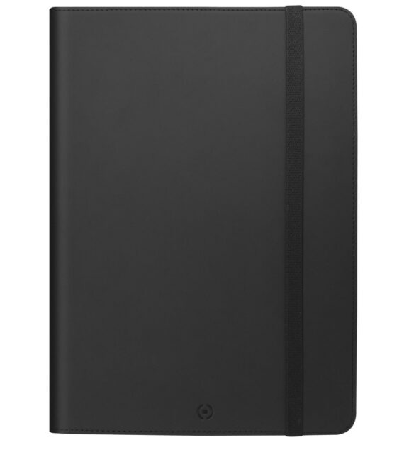 BOOKBAND - Custodia a libro con funzione stand con banda elastica per chiusura, porta pennino compatibile con Apple iPad Pro 12.9 2018/ 2020/ 2021/ 2022