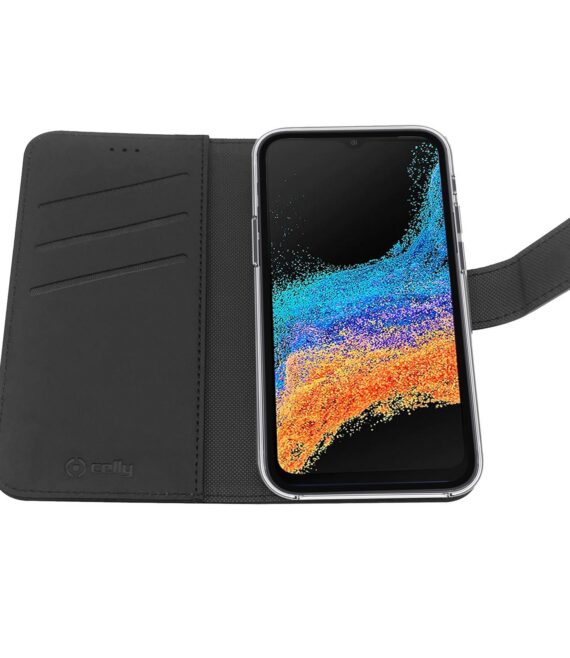 WALLY - Custodia a libro in pelle sintetica con chiusura flap magnetico, slot per carte e funzione stand Samsung Galaxy A23 5G/ Galaxy A23 5G Enterprise Edition/ Galaxy A23 4G