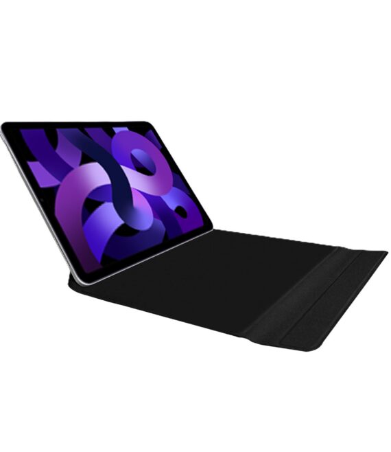UNISTICKT13 - Custodia a libro in pelle sintetica con attacco Tablet tramite adesivo 3M di colore nero compatibile con Tablet fino a 13"