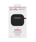 AIRCASE - Custodia in silicone morbido compatibile con Airpods 3rd Gen.