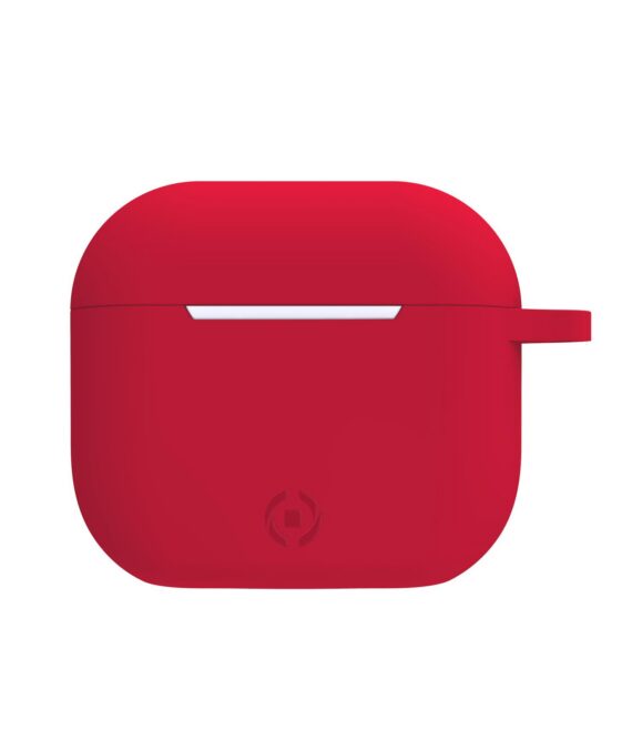 AIRCASE - Custodia in silicone morbido compatibile con Airpods 3rd Gen.