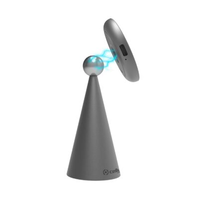 Supporto da scrivania magnetico con ricarica wireless, potenza massima 15 Watt, cavo USB-A a USB-C incluso