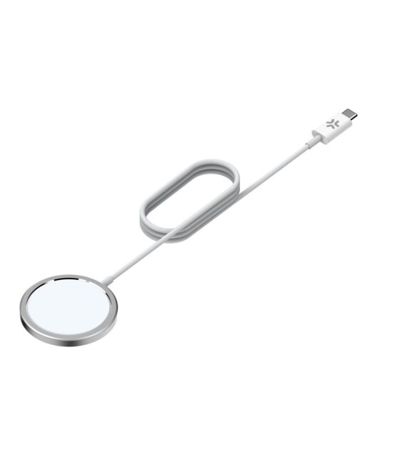 Basetta di ricarica Magsafe con cavo USB-C integrato, potenza massima 15 Watt