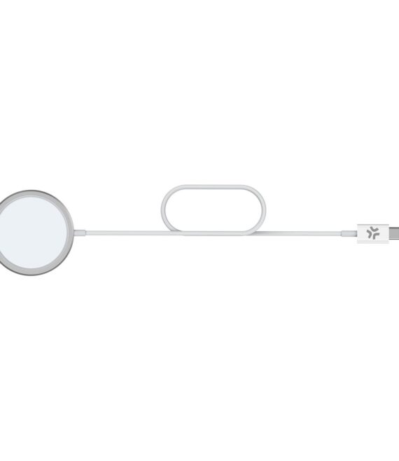 Basetta di ricarica Magsafe con cavo USB-C integrato, potenza massima 15 Watt