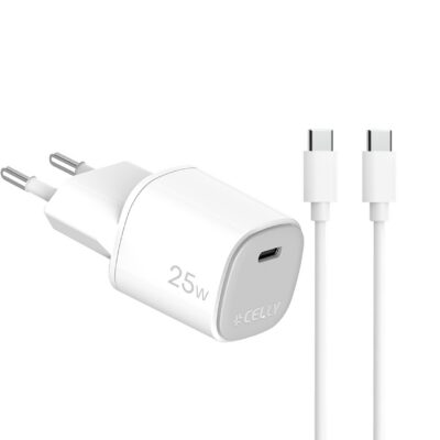 25W GaN Wall Charger + USB-C to USB-C cable [UPTC COLLECTION]