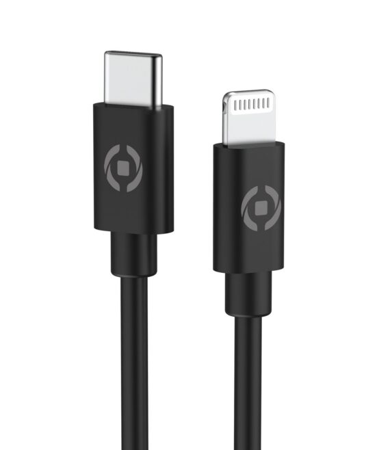 Caricabatteria da auto con porta USB-C, cavo USB-C a Lightning incluso, tecnologia Power Delivery, potenza massima 20 Watt [PRO POWER]