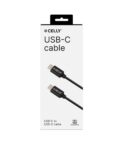 USBCUSBC - Cavo USB-C a USB-C, lunghezza cavo 1 metro, potenza massima 60 Watt, Power Delivery [POWER DELIVERY]