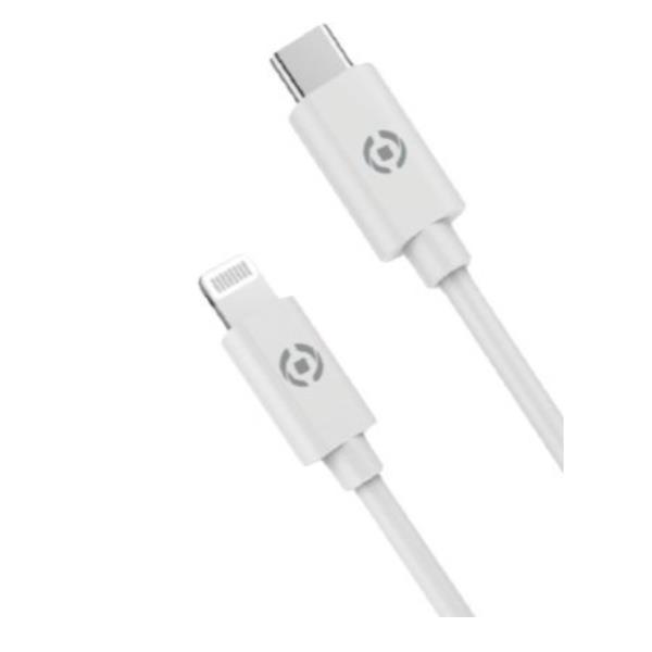 PCUSBCLIGHT - Cavo USB-C a Lightning, lunghezza 1 metro, potenza massima 12 Watt, Certificazione 'MFI'