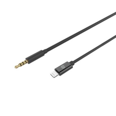 USBLIGHT35MM - Cavo audio stereo Lightninga Jack 3.5mm, lunghezza 1 metro, certificazione “MFI”
