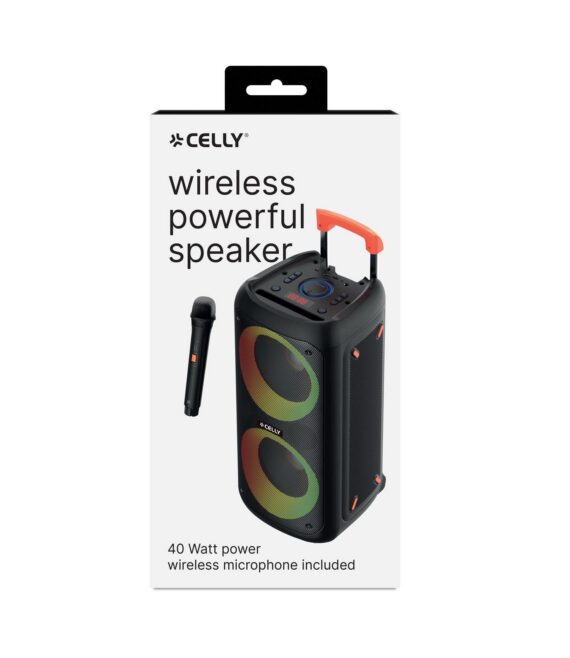 40W Wireless Speaker with Wireless Microphone