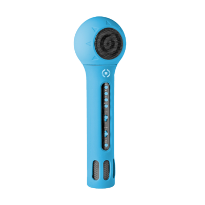 KIDSFESTIVAL - Microfono wireless con speaker integrato, funzione VOICE CHANGER e ECO, potenza audio 3 Watt, porta Micro SD, porta AUX [FESTIVAL]