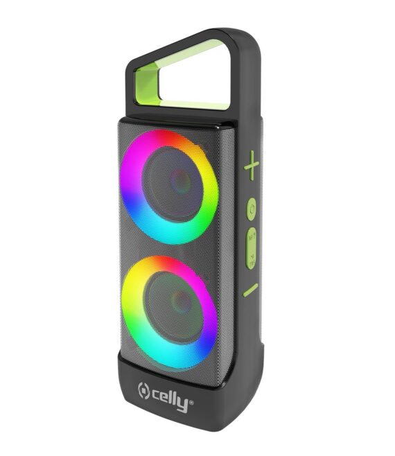 GROOVERGB - Speaker wireless, potenza audio 10 Watt, luci RGB, funzione TWS, porta USB-C, [PARTY COLLECTION]