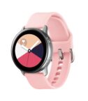 WBANDUNISIL20 - Cinturino di ricambio universale con ogni smartwatch (no Apple Watch), misura di 20mm, materiale silicone, chiusura con fibbia ad ardiglione