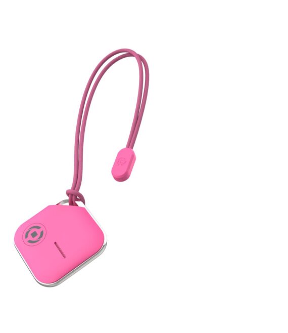 SMARTFINDER - Traccia oggetti compatibile con i dispositivi iOS, utilizza App "Dov'è" preinstallata sui device iOS, consente di localizzare oggetti, batteria litio intercambiale