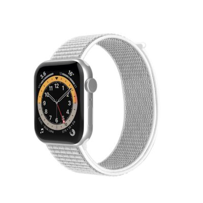 WBANDSTRAP - Cinturino di ricambio compatibile con Apple Watch Band 42/44/45mm, materiale velcro, chiusura rapida a strappo
