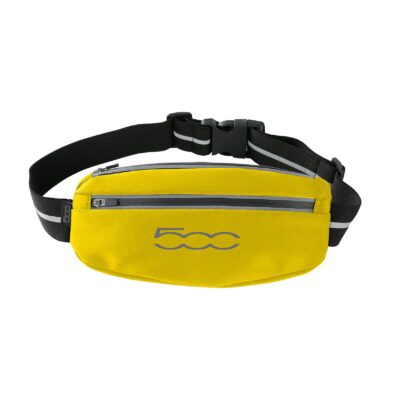 RUNBELT500 - Cintura sportiva regolabile, compatibile con smartphone fino a 6.9″, materiale elastico, tessuto traspirante, dettagli riflettenti [500 COLLECTION]