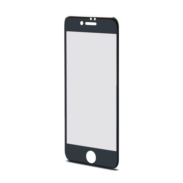 3DGLASS - Vetro 9H con bordo colorato nero per schermo curvo compatibile con Apple iPhone 8/ iPhone 7/ iPhone 6s/ iPhone 6