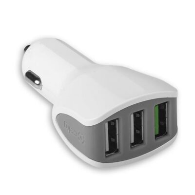 CC3USBTURBO - Caricabatteria da auto con tripla porta USB-A, potenza massima 22 Watt
