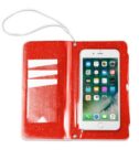SPLASHWALLET - Custodia impermeabile compatibile con smartphone fino a 6.2", massima protezione da sabbia, creme, polvere e spruzzi d'acqua, certificazione IPX4