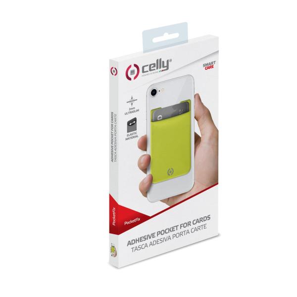 POCKETFIX - Porta carte universale adesiva per smartphone