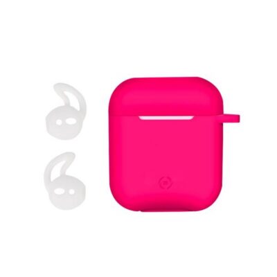 AIRCASE - Custodia in silicone morbido compatibile con Airpods 1st Gen. / 2nd Gen.