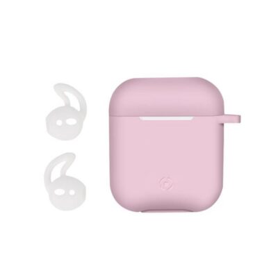 AIRCASE - Custodia in silicone morbido compatibile con Airpods 1st Gen. / 2nd Gen.