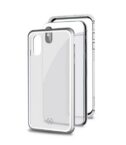 ATTRACTION - Cover magnetica con bordi in alluminio, protezione 360° compatibile con Apple iPhone Xs/ iPhone X