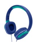 KIDSBEAT2 - Cuffia a filo per bambini, limitazione del volume a 85dB, archetto regolabile, microfono, pieghevoli [TECH for KIDS]