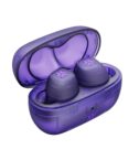 GLASSSOUND - Auricolare True wireless con design trasparente, capsule IN-EAR, microfono integrato in entrambi gli auricolari, tasti touch multi funzione, cavo USB-C incluso