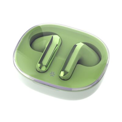 SHEER2 - Auricolare True wireless con design trasparente, capsule a goccia, tasti touch multi funzione, microfono incorporato