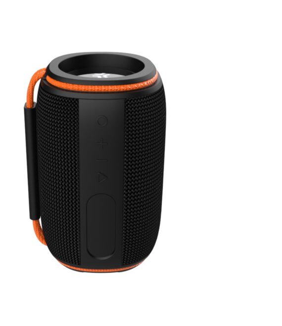 AURA5W - Speaker wireless, potenza audio 5 Watt, luci RGB, porta USB-C, cavo jack 3,5mm incluso, funzione vivavoce
