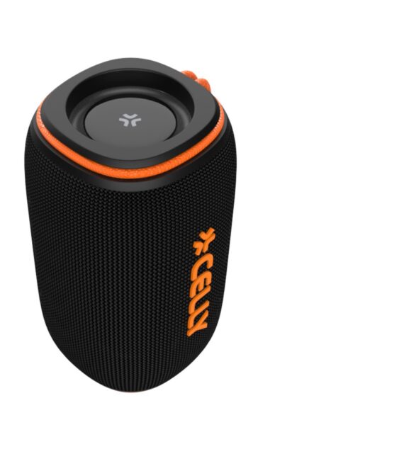 AURA15W - Speaker wireless, potenza audio 15 Watt, luci RGB, porta USB-C, cavo jack 3,5mm incluso, funzione vivavoce