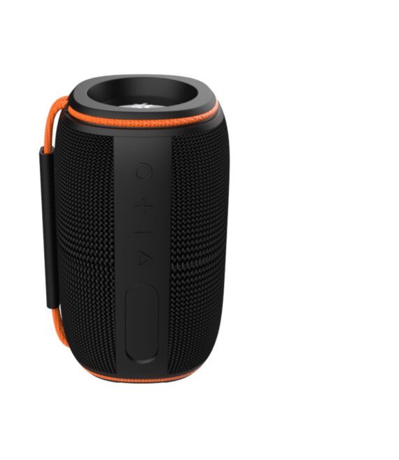 AURA10W - Speaker wireless, potenza audio 10 Watt, luci RGB, porta USB-C, cavo jack 3,5mm incluso, funzione vivavoce