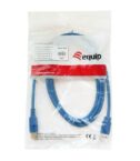 EQUIP - CAVO USB 3.0 da Tipo-A a Tipo-B, Blu, M/M, 3.0m