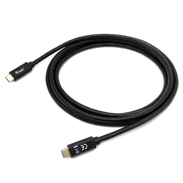 EQUIP - CAVO USB 3.2 Gen 1 da C a C, M/M, PD 60W, 5Gbps, 2.0m