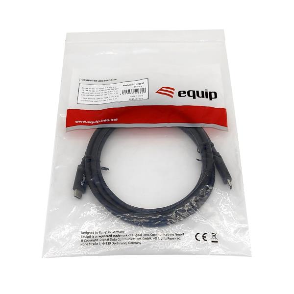 EQUIP - CAVO USB 3.2 Gen 1 da C a C, M/M, PD 60W, 5Gbps, 2.0m