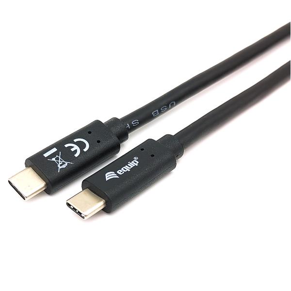 EQUIP - CAVO USB 3.2 Gen 1 da C a C, M/M, PD 60W, 5Gbps, 2.0m