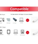 EQUIP - CAVO USB 3.2 Gen 1 da C a C, M/M, PD 60W, 5Gbps, Bianco, 1.0m